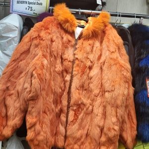 Real Rabbit fur  Coat  Brand new